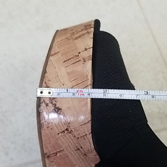 Wedge peep toe platforms w/ faux cork MOSSIMO - Picture 10 of 11